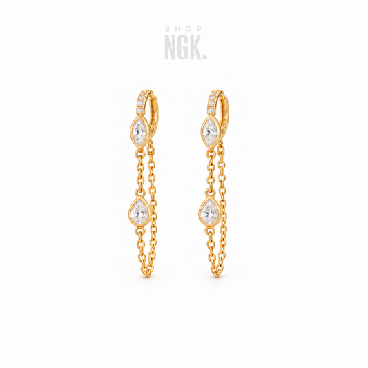 TEARDROP CHAIN HUGGIES