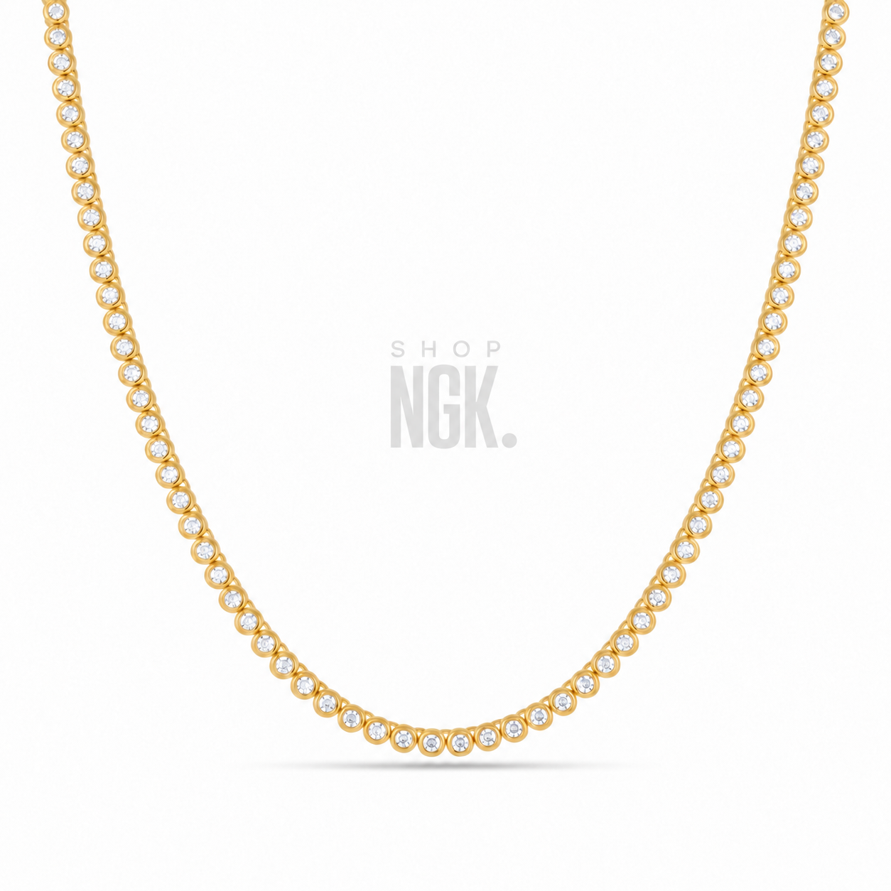 BUBBLE TENNIS NECKLACE