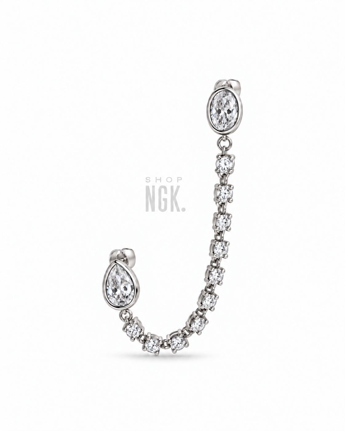 DUO DIAMOND CHAIN PIERCING