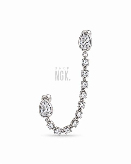 DUO DIAMOND CHAIN PIERCING