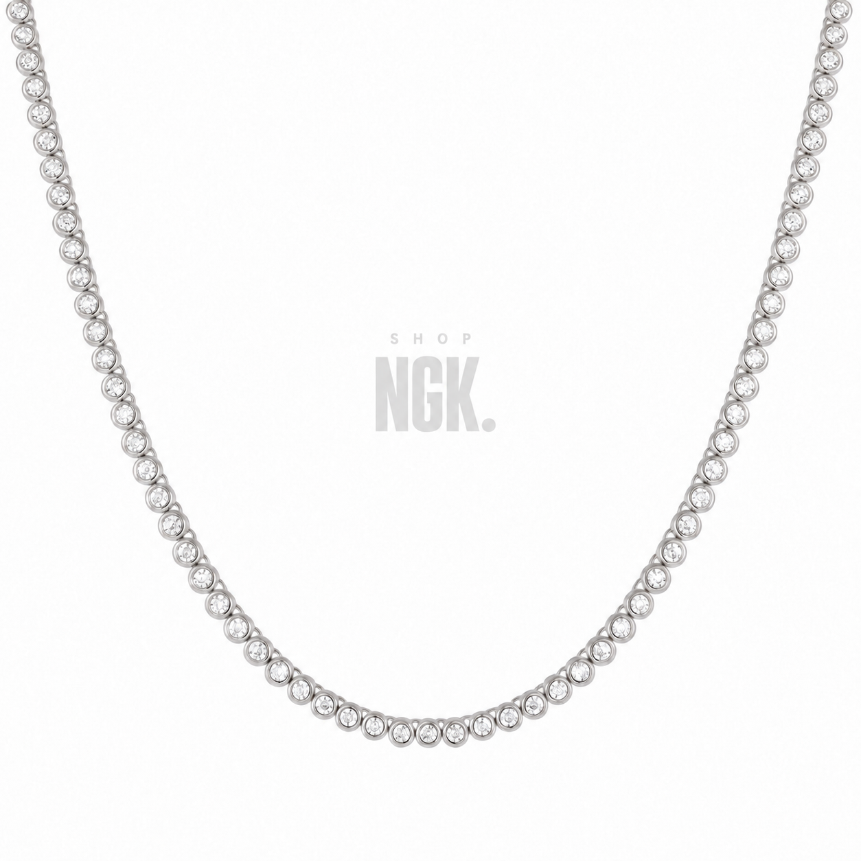 BUBBLE TENNIS NECKLACE