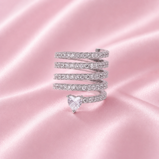 Serpent pinky ring